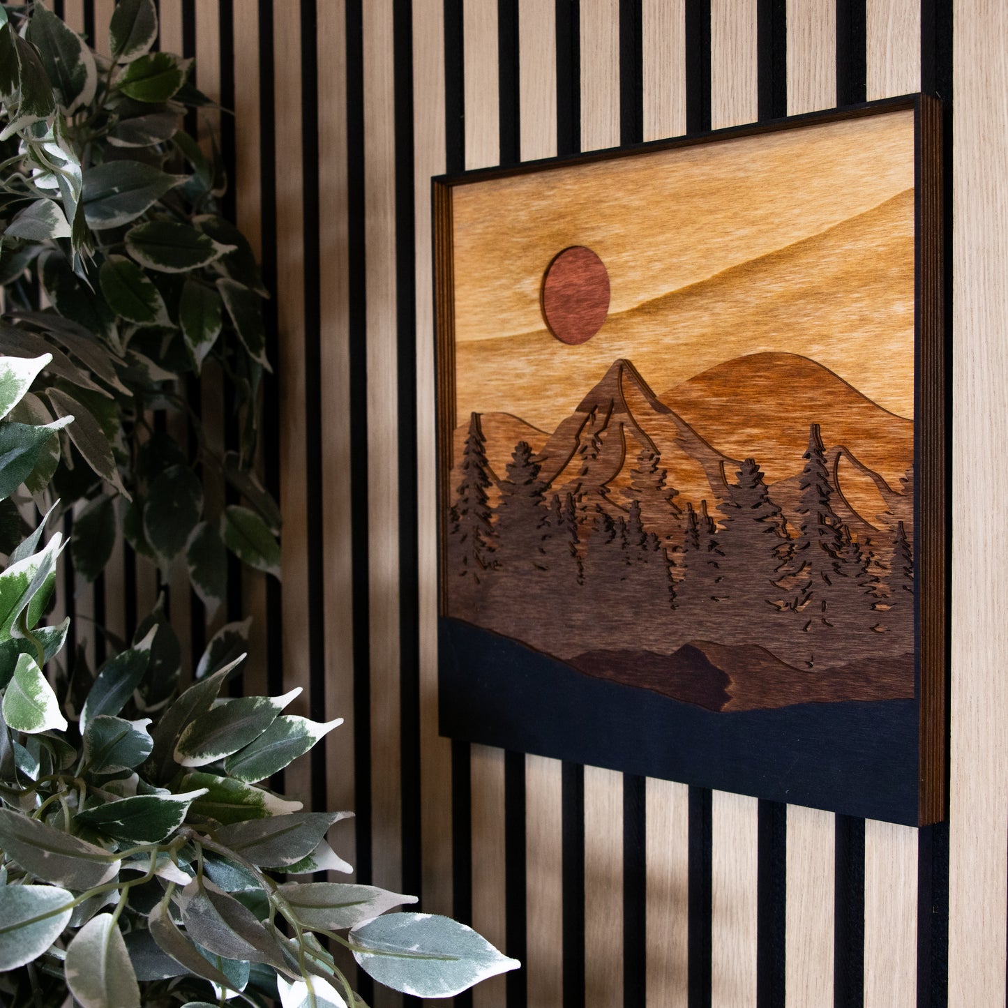 Kaleido: Berge und Tannen