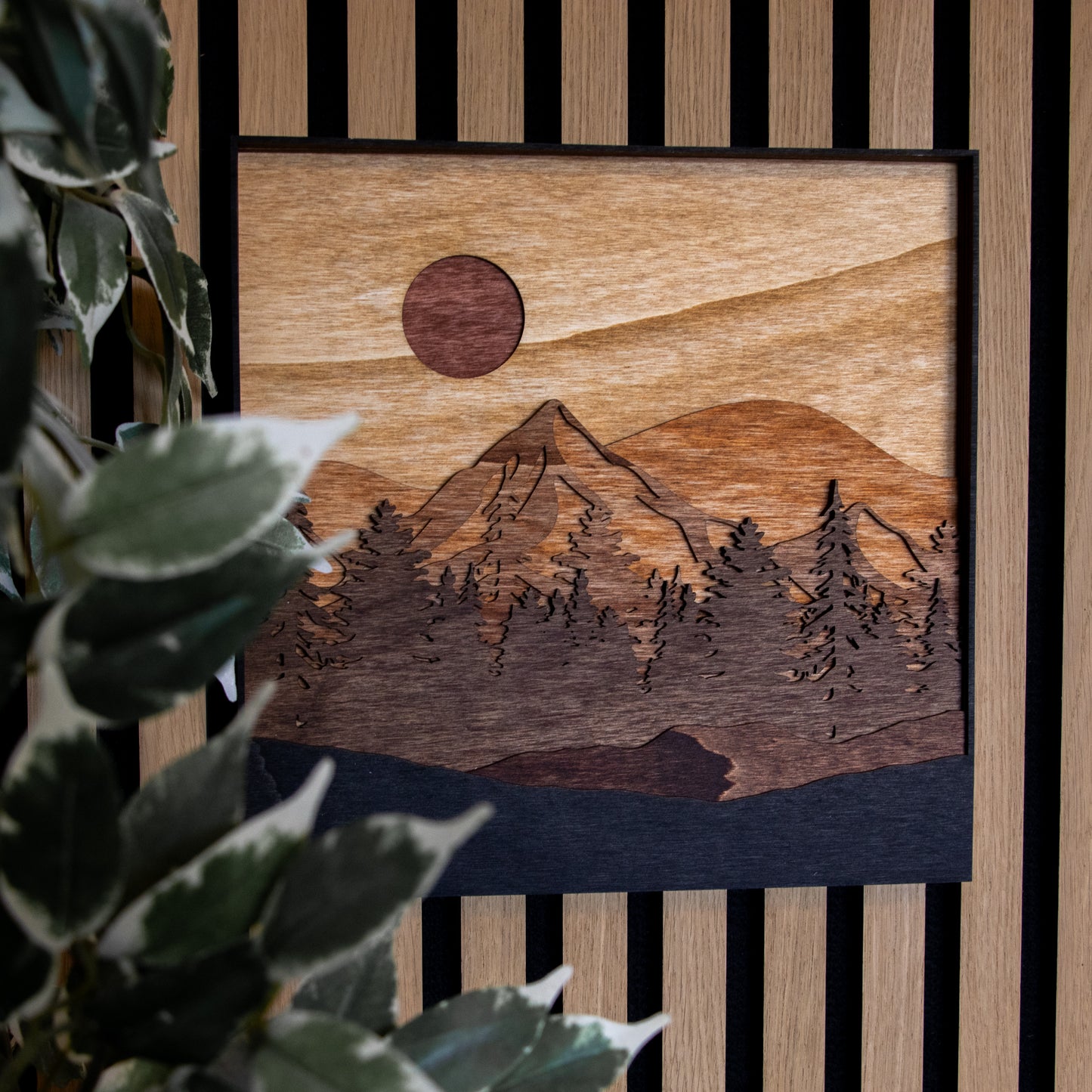 Kaleido: Berge und Tannen